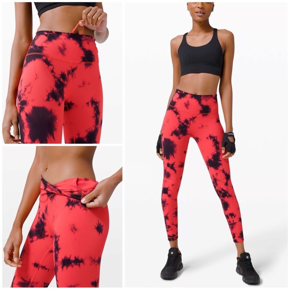 lululemon athletica Pants - Lululemon Wunder Train HR Tight 25" Wash - Size 4